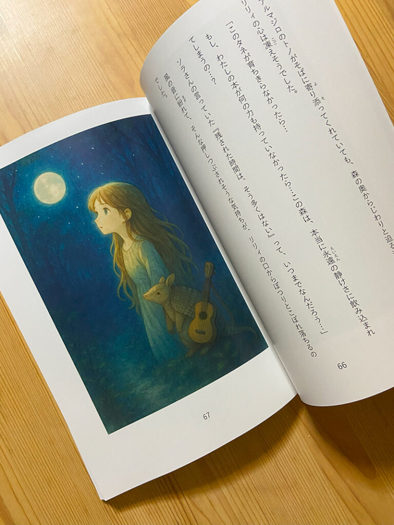 「ことばの森のリリィ」ペーパーバック版